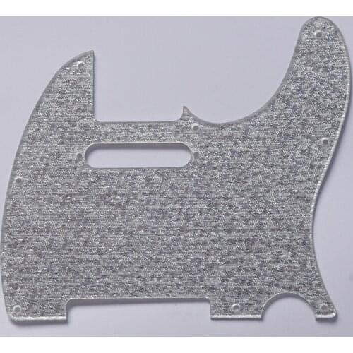 Tele Silver Sparkle Guitar Single Coil Scratch Plate Pickguard fits USA Fender