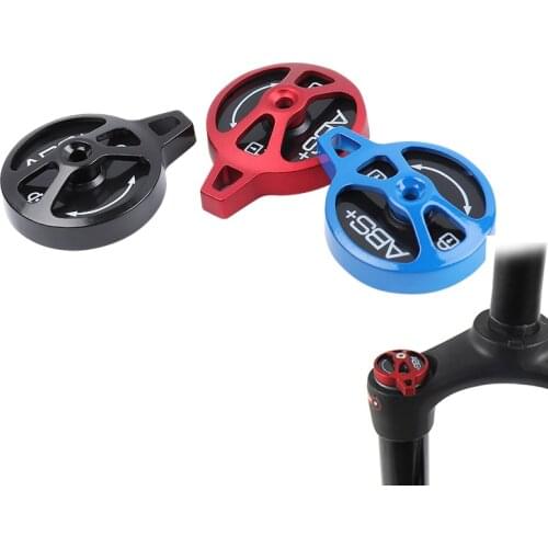 Bicycle Fork Supension Lock Cover Shoulder Control Damper Fork Speed Lock Cover Mountain Bike Fork Switch MTB Bicycle Accessorie