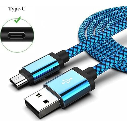 1~3m Type-C USB C Charger Cable Charging for Samsung Galaxy A20 A20E A30 A40 A40s A50 A60 A70 A51 A71 M10 M20 M30 M40 S10 NOTE 9