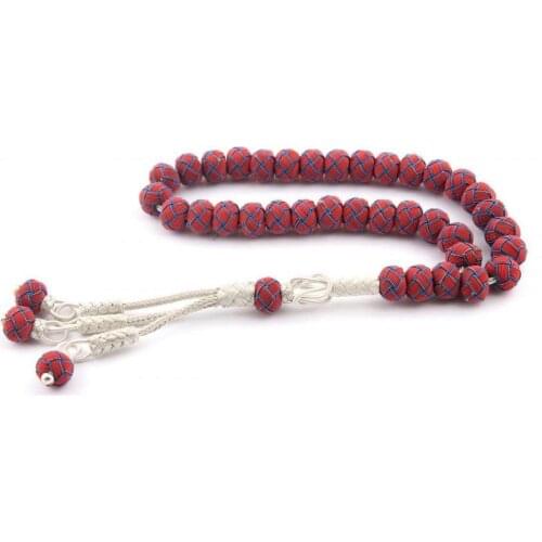 1000 Sterling Silver Handmade Rosary with Trabzon Kazaz Tassel