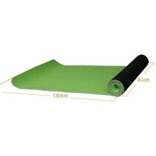 183*61*0.6cm Eco-friendly odorless Yoga mat TPE High elastic YOGA mats