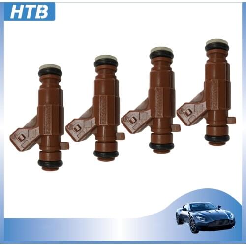 4 Pieces Fuel Injector Nozzle Injection 0280156023 For SAAB 9-3 9-5 2.3L 85212250 FJ814 Micro Filter Rubber Orings VD-RK-0106