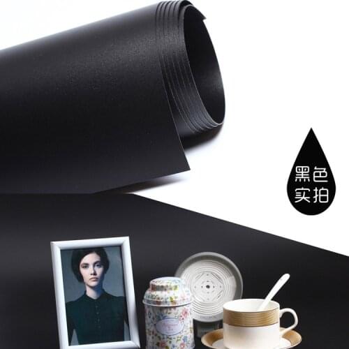 70 x 140cm Black PVC Material Backgrounds Backdrop Anti-wrinkle for Photo Studio Photography Background