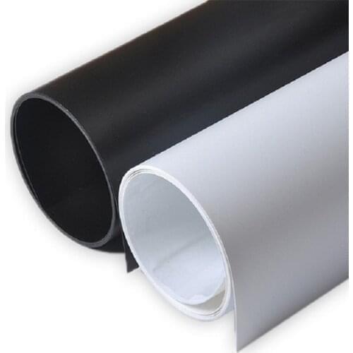 80x150cm PVC Backdrops background Backdrop Dual Sides Matt and Reflective Solic Color Pure Inverted Filter Reflection Effect