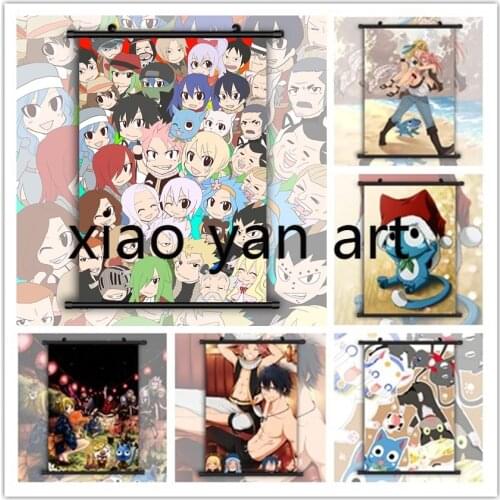 DIY Diamond Painting Fairy Tail Natsu Lucy Gray Happy Anime Diamond Mosaic Cross Stitch Kits Full Diamond Embroidery Room Decor