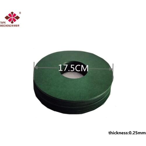Insulating Paper Gasket Electrician Motor Repair High Temperature Lithium Battery Seal Ring 17.5cm Round Diameter