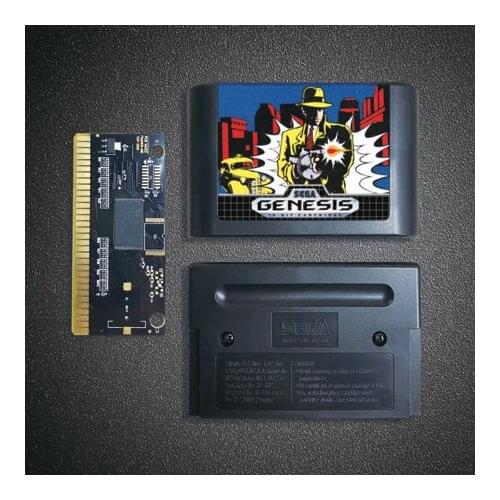 Dick Tracy- 16 Bit MD Game Card for Sega Megadrive Genesis Video Game Console Cartridge