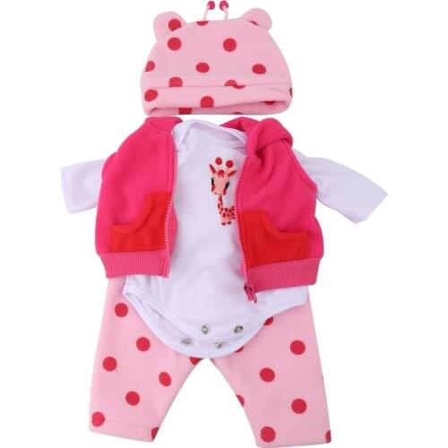 NPK DOLL Reborn Baby Doll Clothes Hot Sale Babe Boneca Wholesale Cheap 16 inch 45cm Cute Doll Hat Beautiful Cute Birthday Gift