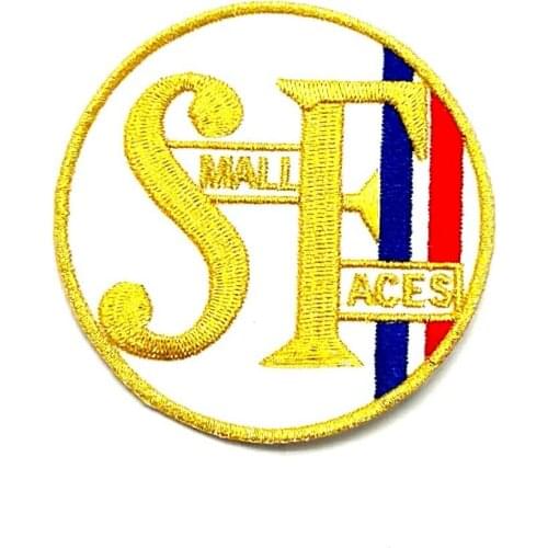 The Small Faces Patch Sew Iron on Embroidered Rock Band Music support DIY