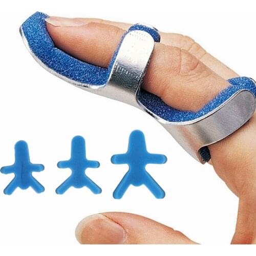 Medical Finger Splint Brace Frog Phalanx Posture Corrector Aluminium Toad Finger Protect Support Recovery Injury Malleable Belt