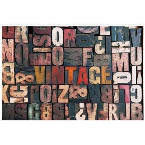 Custom photo wallpapers 3d murals wallpaper for walls 3 d Retro style wood word background wall paper bedroom decor