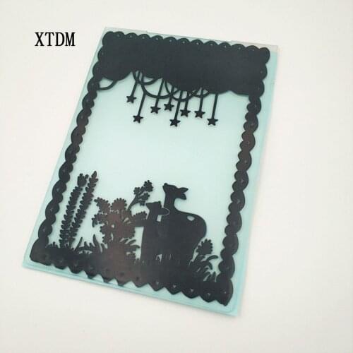 HOT plastic Parent-child cat template craft card making paper card album wedding decoration scrapbooking Emobossing folder