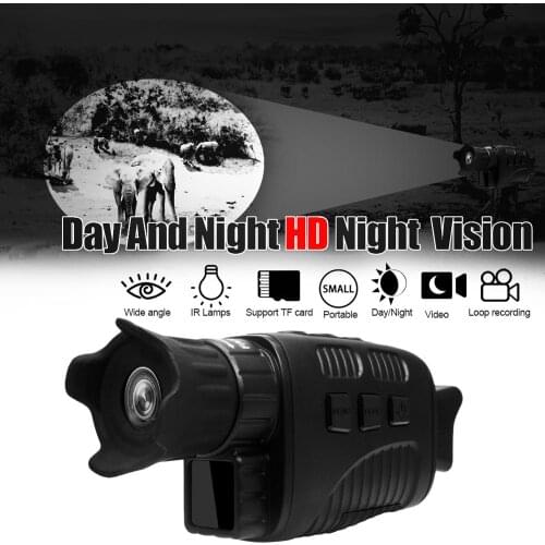 Portable High-Definition Infrare Full Black Night Vision Device 300m Magnifying Glass Tft Daytime Telescope Single Tube for hunt