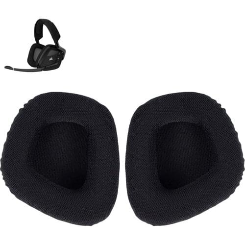 Replacement Ear Cushion Pads Parts for Void Wired/Wireless Corsair Void PRO RGB USB Gaming Headset ONLY