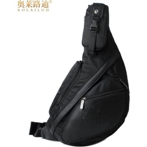 New Men Waterproof Nylon Travel Riding Cross Body Messenger Shoulder Sling Back pack Chest Bag