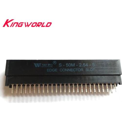 10pcs 2.54mm 50Pin Interval Card Slot for Sega Mark III console replacement part