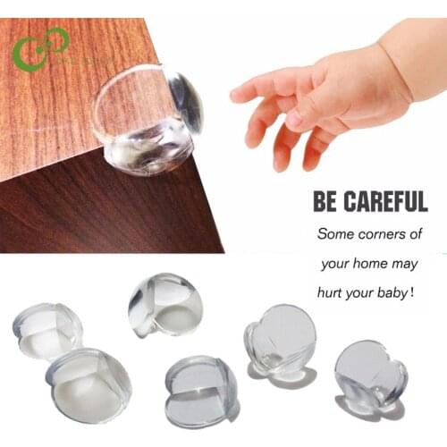 16pcs Baby Safety Table Corner Protector Transparent Kids Safe Table Angle Anti-Collision Protection Furniture Soft Elastic ZXH