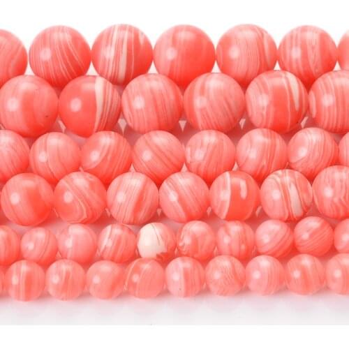 Natural Stone Bead Red Lace Agates Round Loose Spacer Beads for Jewelry Making Diy Bracelet Charm Accessories 6/8/10mm