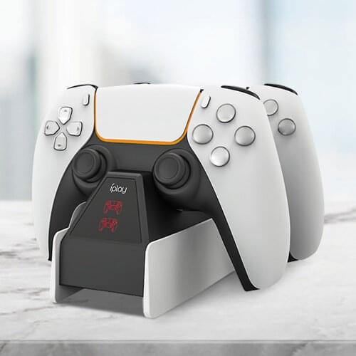 Fast Charger For PS5 Wireless Controller USB Type-C Dual Charging Cradle Dock Station For Sony PlayStation5 Joystick Gamepad