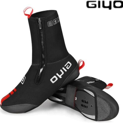 Cycling Boot Covers MTB Shoe Covers Winter Warm Thermal Neoprene Overshoes Waterproof Toe Cycling Shoe Covers Booties For Bike
