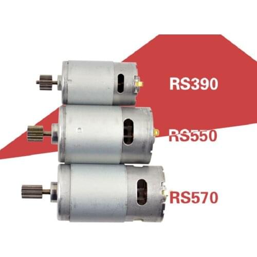 6V12V RS390 550 570 childrens electric car motor, toy remote control car motorcycle stroller motor