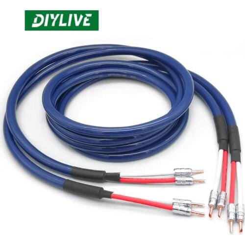 DIYLIVE Denmark ORTFON/high wind 8N single crystal copper fever audio signal cable HIFI audio RCA double lotus cable audio cable
