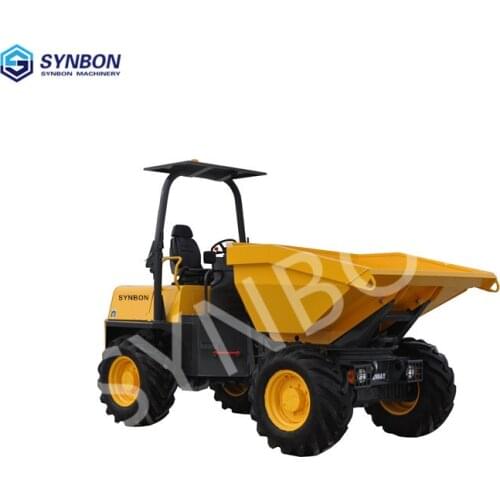 SYNBON 2020 3 ton 4WD mini dumper truck hydrauic multifunction dumper truck construction vehicles construction machinerySYD30