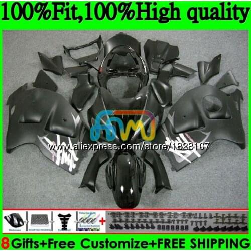 Injection For SUZUKI Matte black Hayabusa GSXR 1300 GSXR-1300 57BS.217 GSXR1300 08 13 14 15 16 2008 2013 2014 2015 2016 Fairing