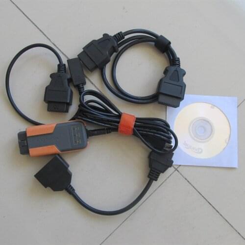 Mvci tool diagnostic 3 in 1 usb interface all cables software newest V10.10.028