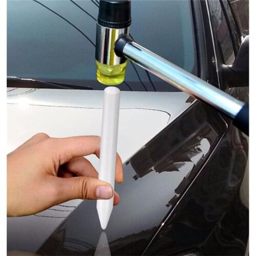 Dent Repair Tool Auto Repair Tool 5 Pieces White Nylon Flattening Pen Tap Down Pen Auto Body Dent Removal For Car