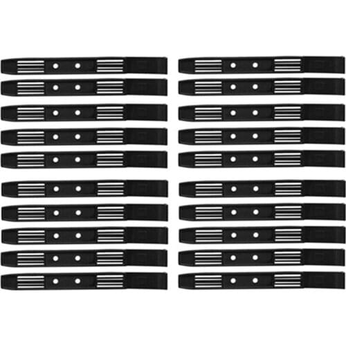 Hard Drive Rails Chassis Cage Accessories Drive Bay Slider Plastic Rails For 3.5 To 5.25 Hard Drive Tray Caddy