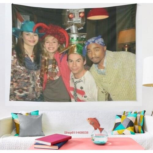 Icarly tapestry Wall Hanging Tapestries for Living Room Bedroom Home Decor