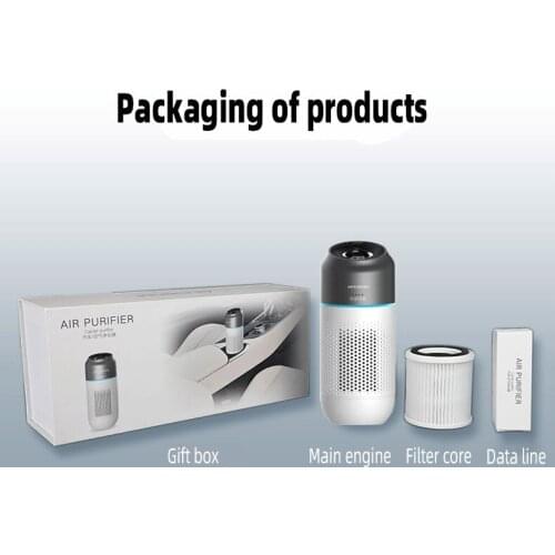 Cleaner Negative USB Mini Air Cleaner Remove Formaldehyde Car Accessories plug in air purifier car air freshener