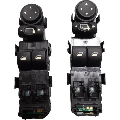 Electric Power Window Control Switch Regulator Button Switch 2 Buttons for Citroen C4 2004 - 2010