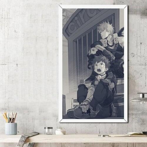 My Hero Academia Anime Poster Anime Art Prints Manga Anime Art Prints for Decoration,No Frame,50 x 70 cm