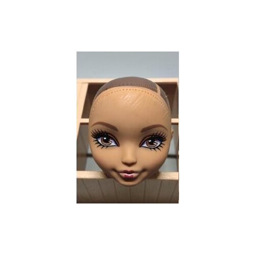 Rare Collection Monsters Doll Head with Makeup Heads No Hair Bald Head Quality Doll Head Girl Dressing Toy Parts Birthday Gifts