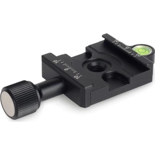 SUNWAYFOTO DDC-42L Tripod Head Quick Release Clamp For DSLR Tripode Quick Plate BallHead Lever ReleaseClamp