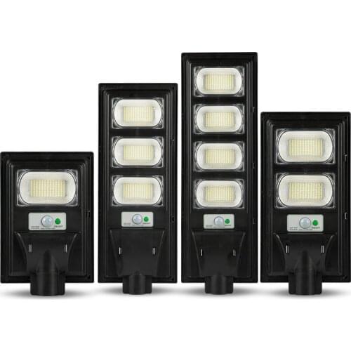 IP65 300W/600W/900W/1200W LED Solar Lamp Wall Street Light Super Bright Radar PIR Motion Sensor Security Lamp for Outdoor Garden