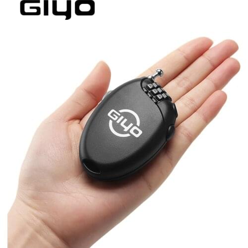 GIYO Bicycle Password Lock Anti Theft Locks Mountain Bike Trunk Knapsack Satchel Safe Cable-Lock Wire-Lock L-01