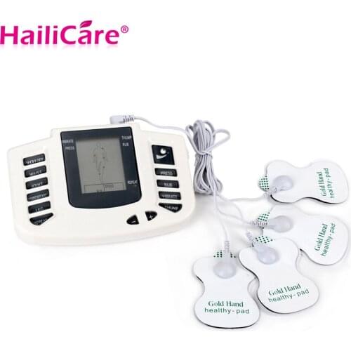 EMS Body Electrical Muscle Stimulator Tens Acupuncture Slimming Massager 16 Pads Digital Therapy for Back Neck Foot Health Care