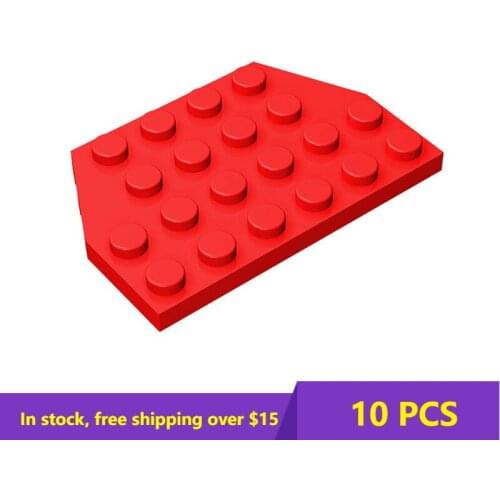 10PCS MOC Bricks Assembles Particles 32059 4x6 For Building Blocks Parts DIY Educational High-Tech Parts Kids Gifts Toys