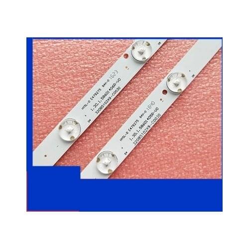 30 kits = 60 pcs Barra 320b5102x9-c0030 HYSL-D e479275 1.30.1.5860145r da luz de fundo da tevê para philco ph32b51dsgw