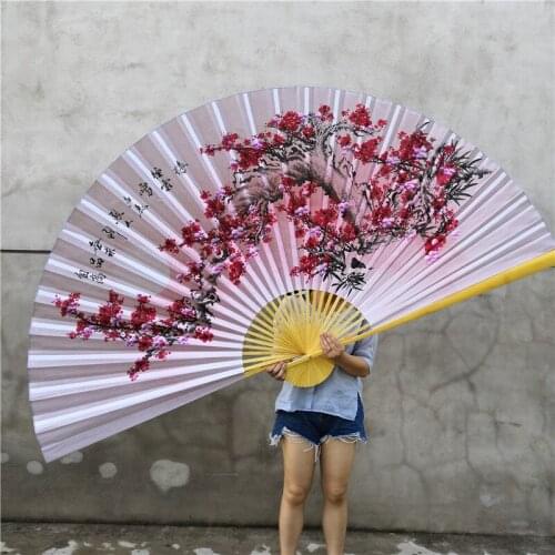 2.2m wide extra large hanging fan extra large hanging fan wedding photography props wedding background tiger plum