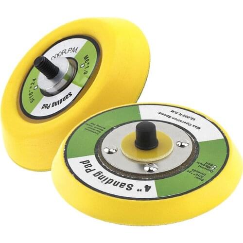 3 Inch 4 Inch Professional 12000RPM Random Orbital Sanding Pad Sander Disc Disk with Smooth Surface for Polishing Grinding Tools