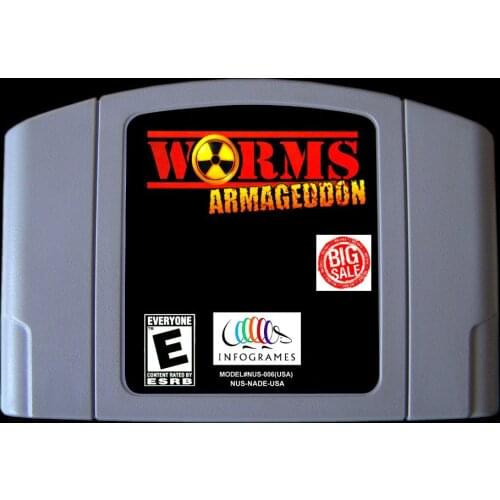 64bit game** Worms Armageddon ( English Language!! USA Version!! )