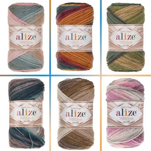 Alize Superlana Classic Batik Hooks For Clothes