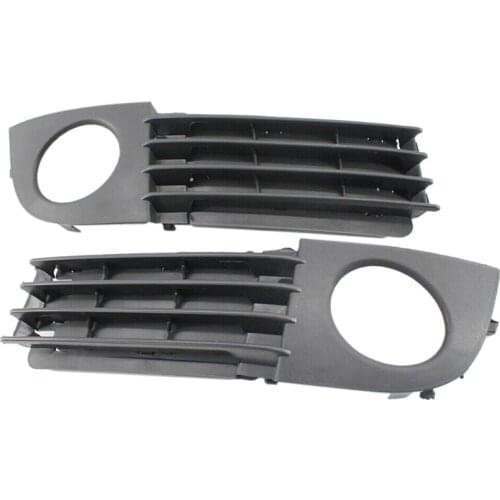 Car Fog Light Lamp Cover Bumper Grill Fit for - A6 C5 2002-2005