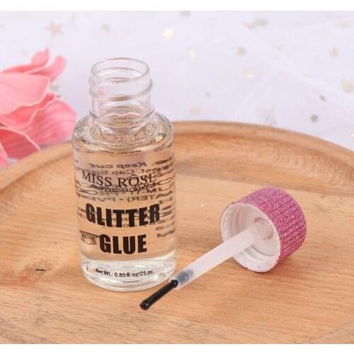 High-gloss Special Glue Maquiagem 25ML Glitter Glue for Eye Lips Face Body Powder Festival Shimmer Glitter Glue