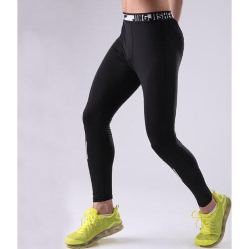 Quick dry compression running pants men basketball leggings training tights kids fitness athletic yoga trousers running pants XL