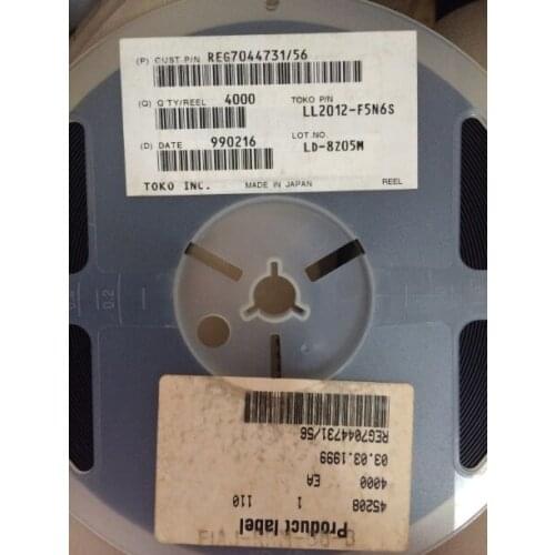LL2012-F5N6S 0805 5.6NF TOKO Inductance
